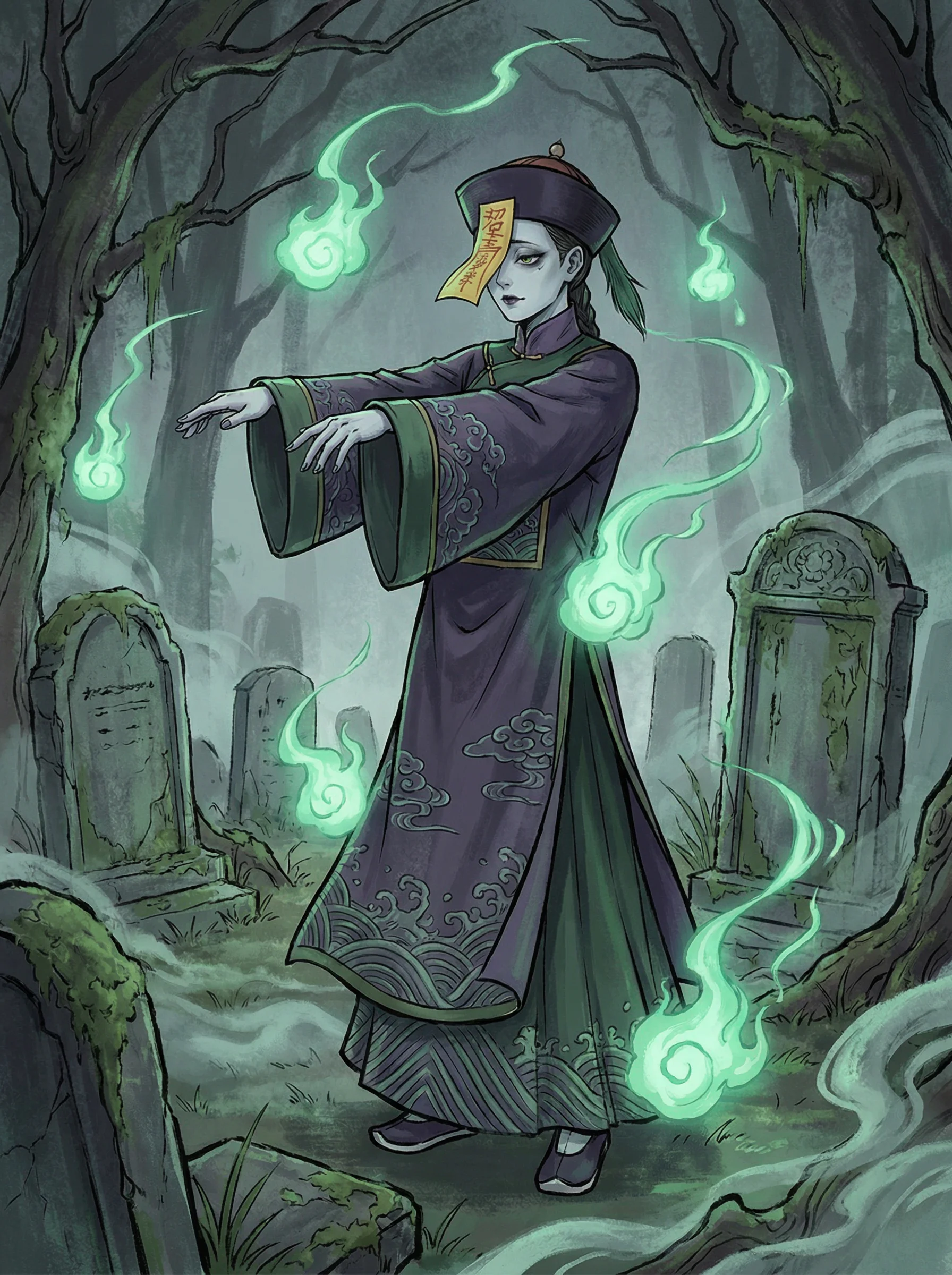 僵尸 - 九色tv 百鬼夜行动漫角色