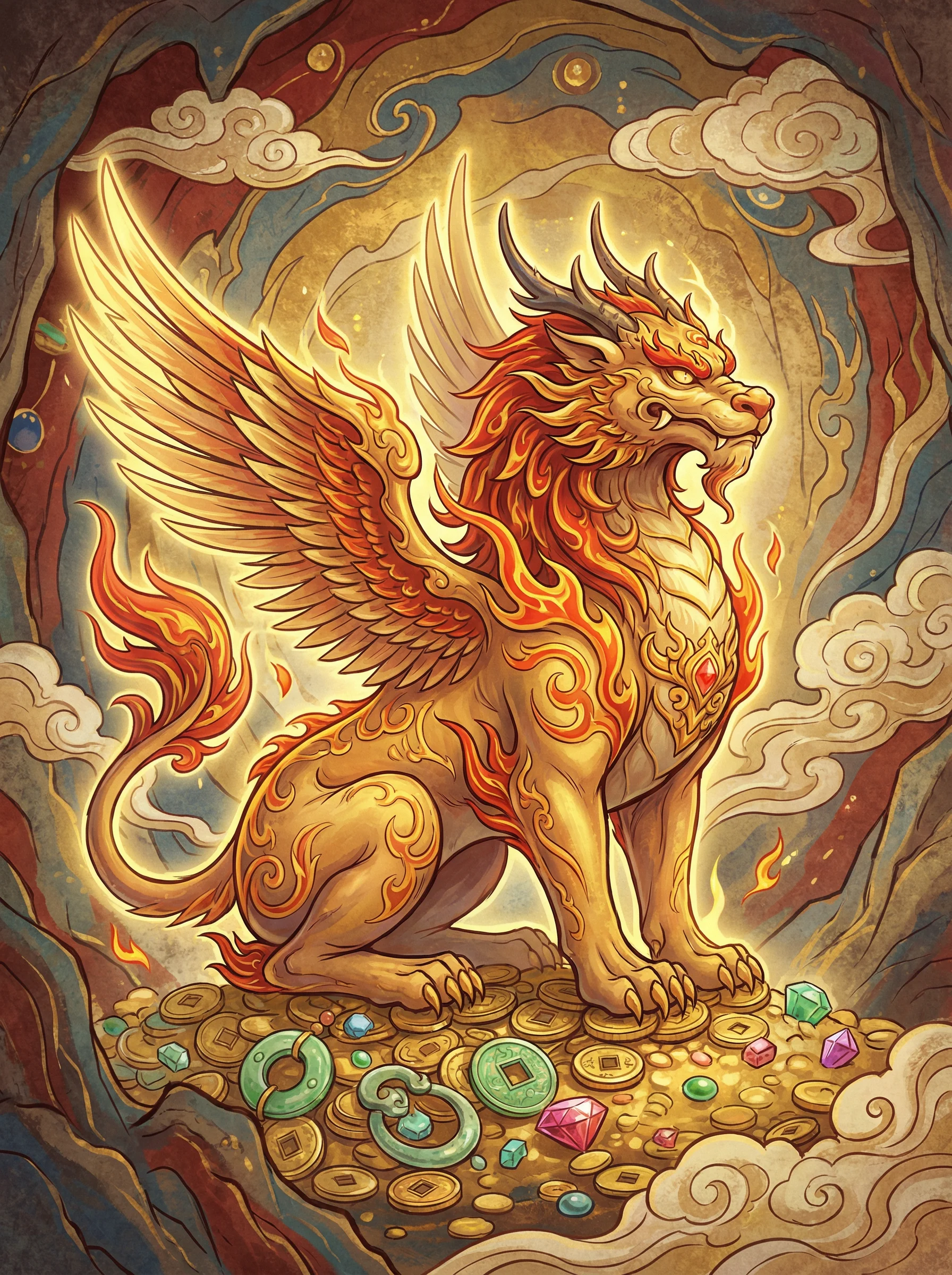 貔貅 - 九色tv 山海经瑞兽动漫