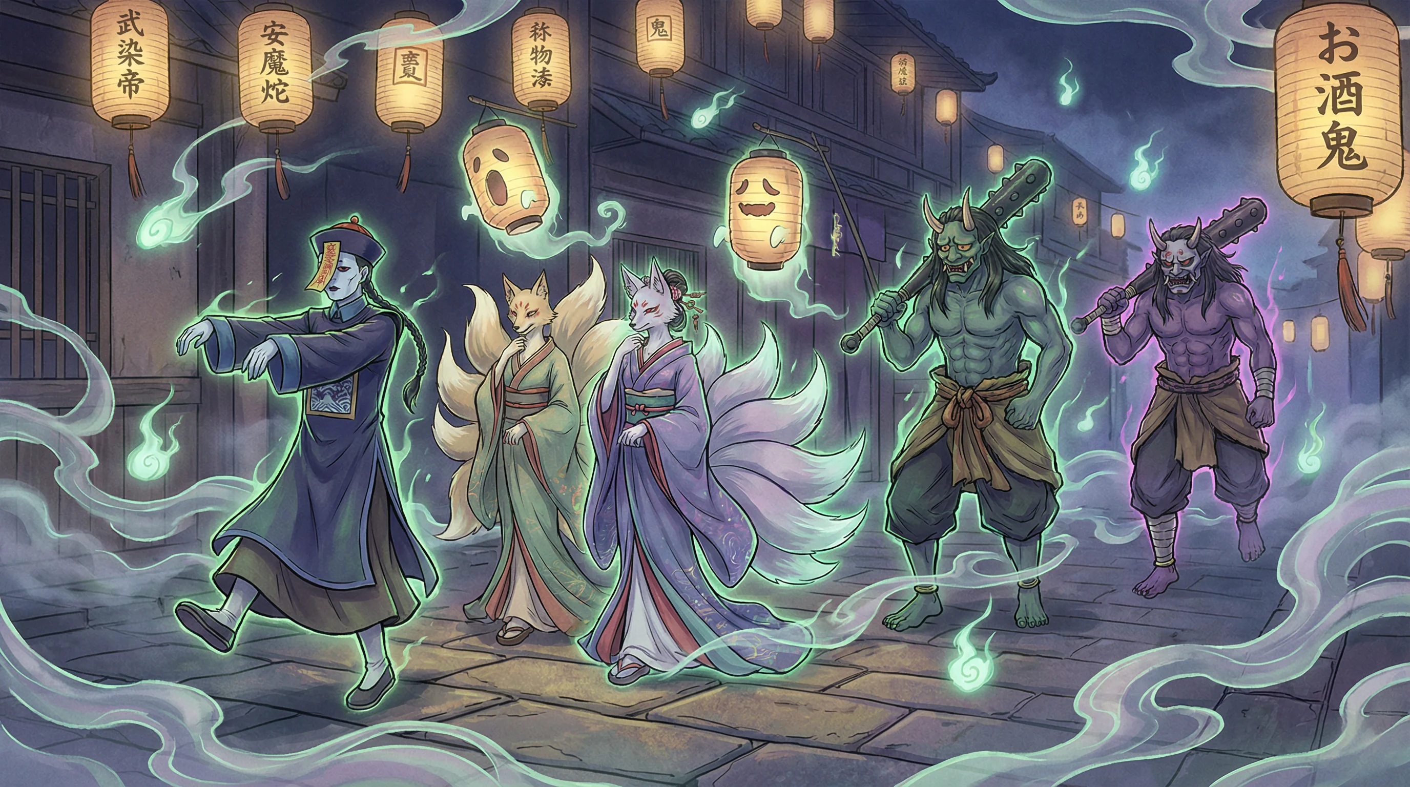 百鬼夜行 - 九色tv 中日鬼怪动漫